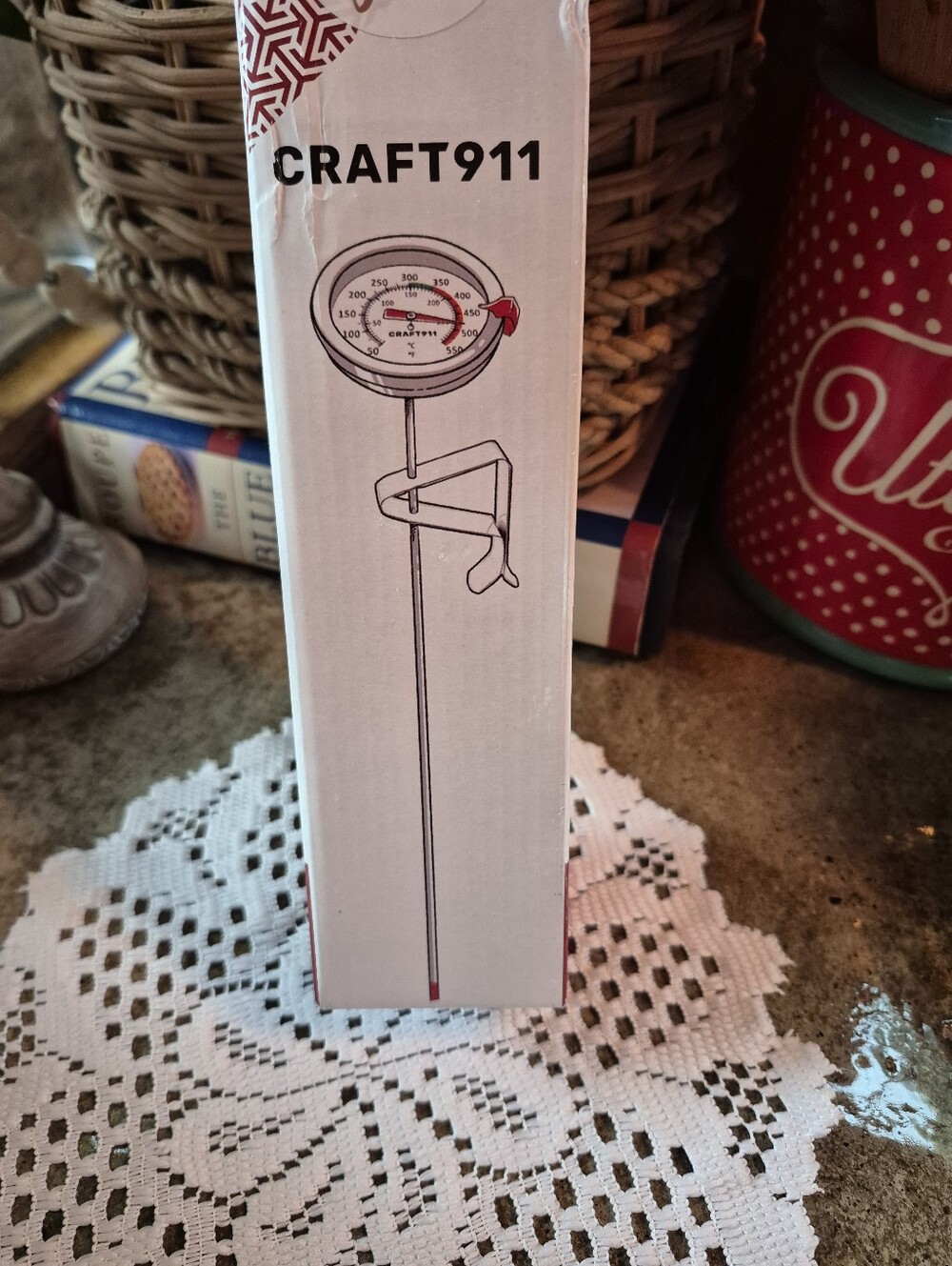 ❤️‍🔥 New Candy Thermometer with Pot Clip New In Box